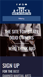 Mobile Screenshot of martialartsbusinessdaily.com